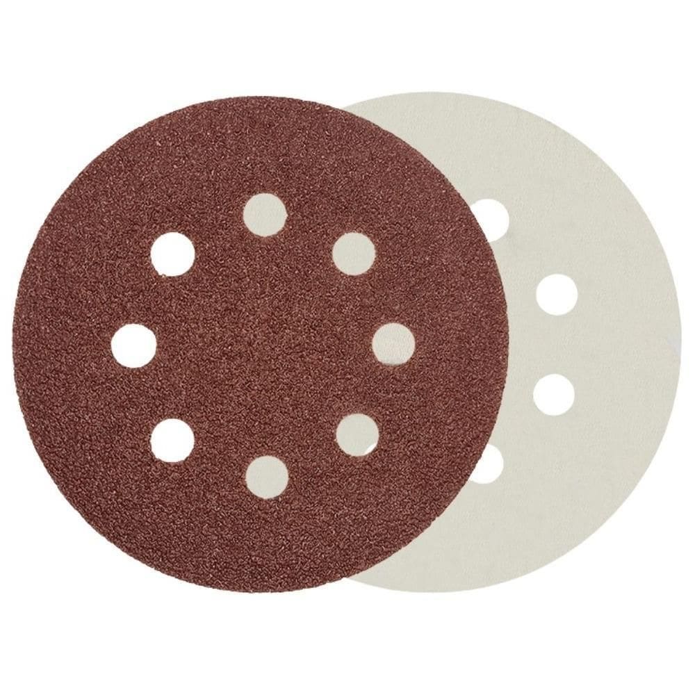 Disco De Lixa Com Pluma 125Mm 8 Furos Grão320 10 Pçs 08.045