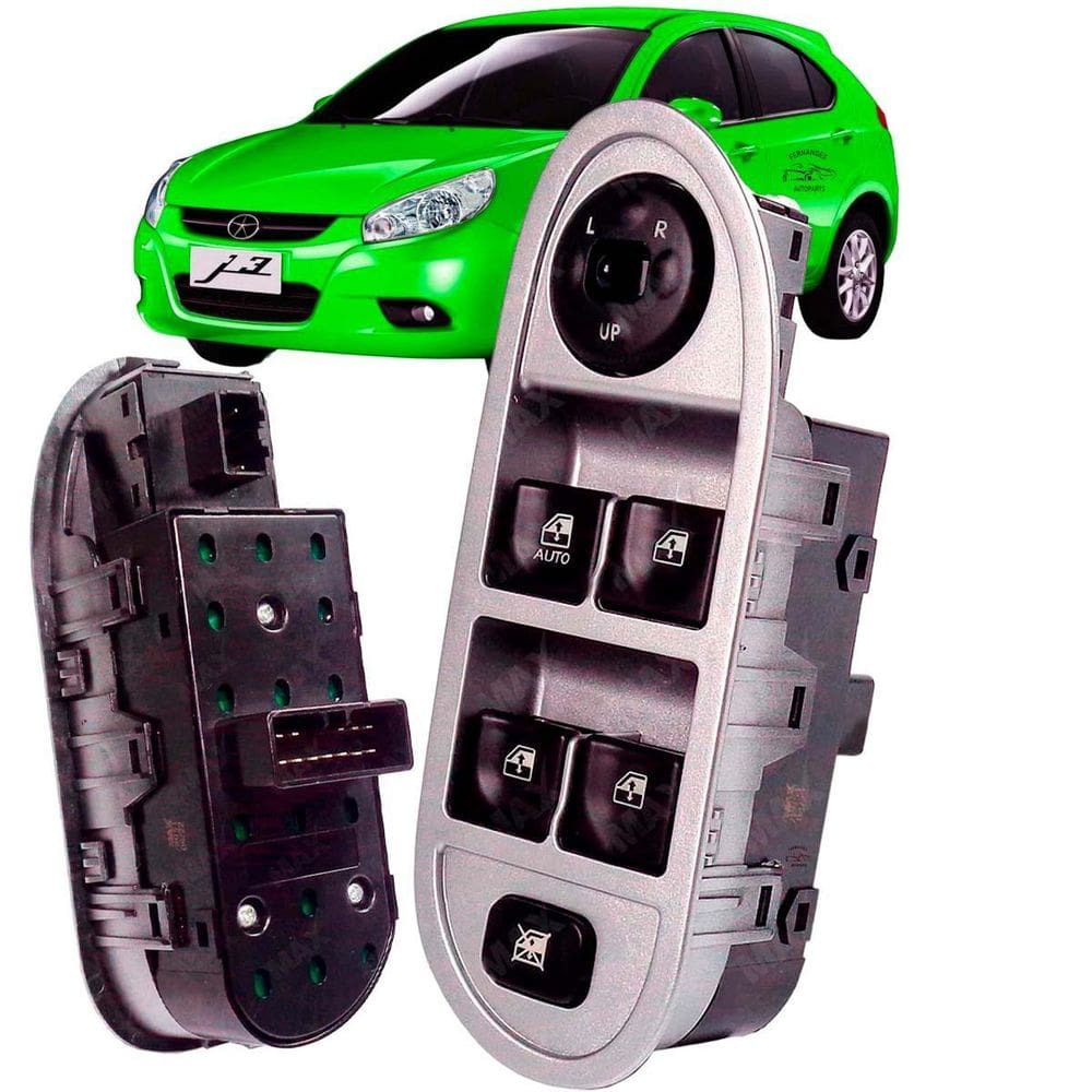 Comando Vidro Elétrico Dianteiro Esquerdo Jac J3