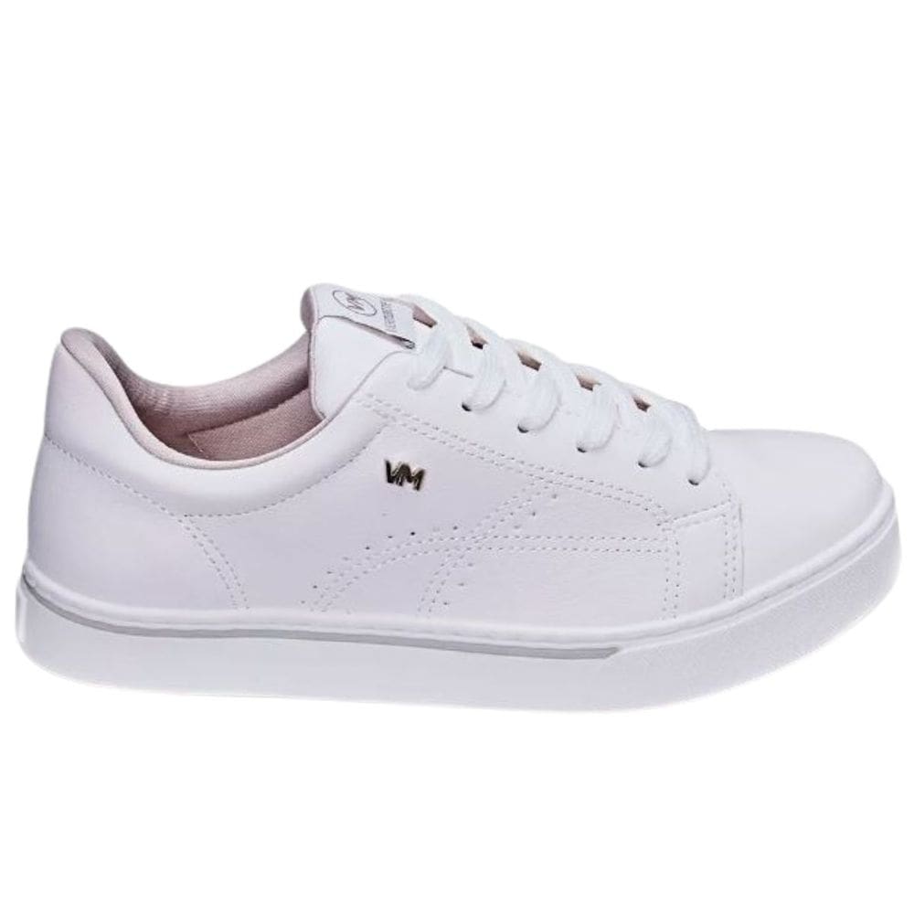 Tênis Via Marte Feminino Branco Casual Conforto para o Dia a Dia 016
