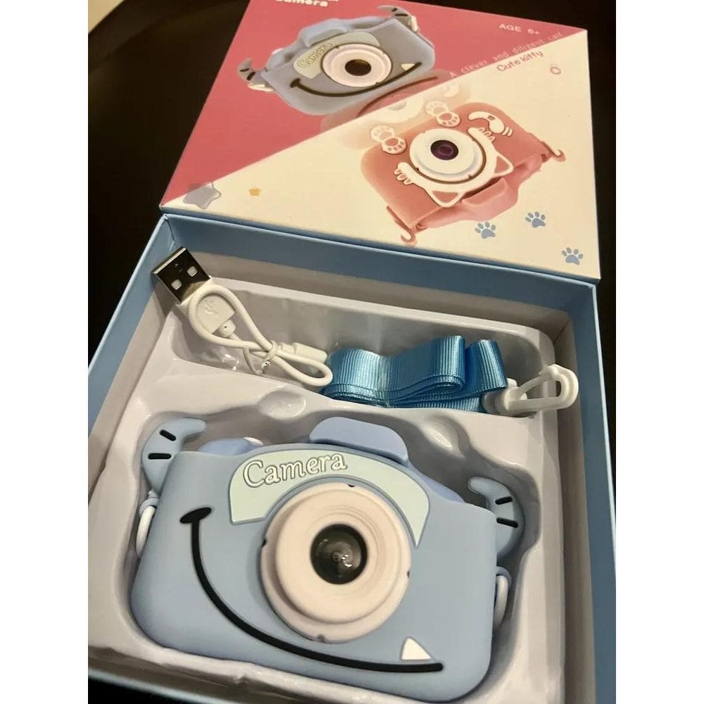 2X Camera Infantil Digital Maquina Fotografica Do Cachorrinh