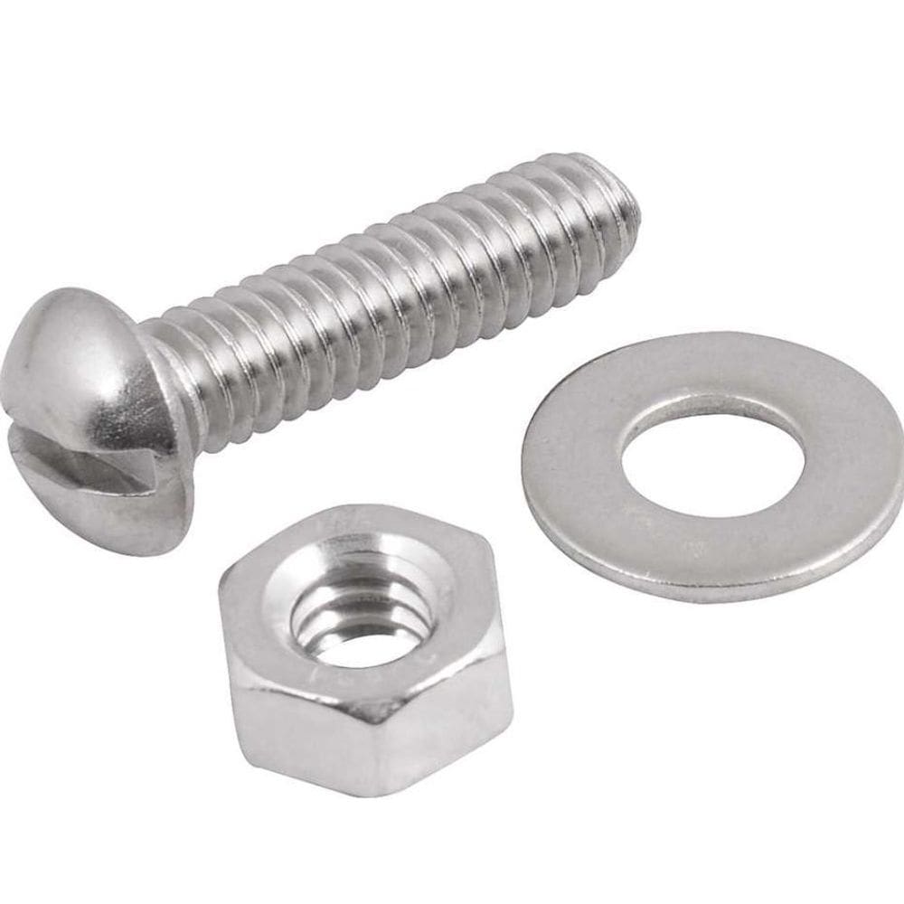 Parafuso Má 1/4X2Rd+Po+Ar Com 4 Vonder