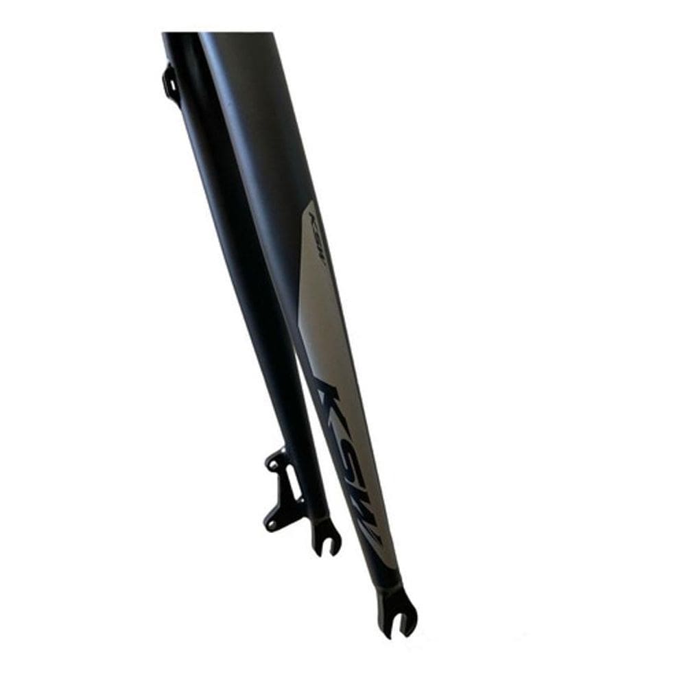 Garfo 29 Rígido Alumínio Disco Ksw Ahead Set Preto Mtb