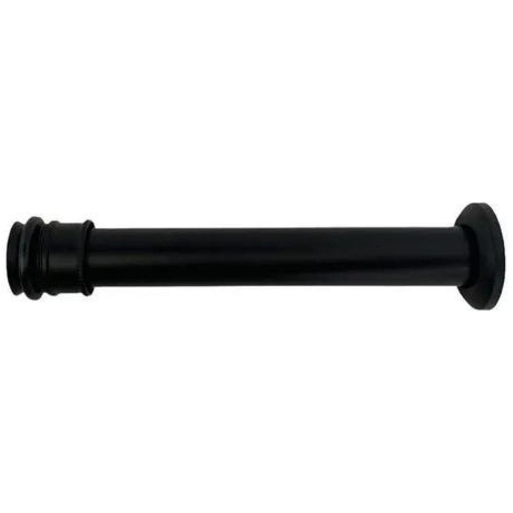 Tubo De Ligação Ajustável Vaso Sanitário Preto Inox 25 Cm