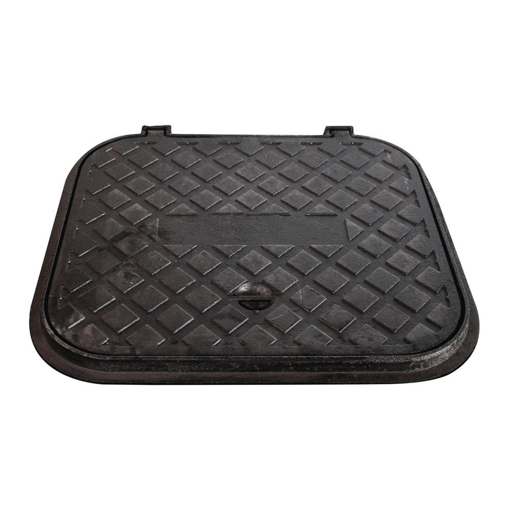 Tampa T33 Calçada Elétrica Esgoto Passagem Ferro Articulada