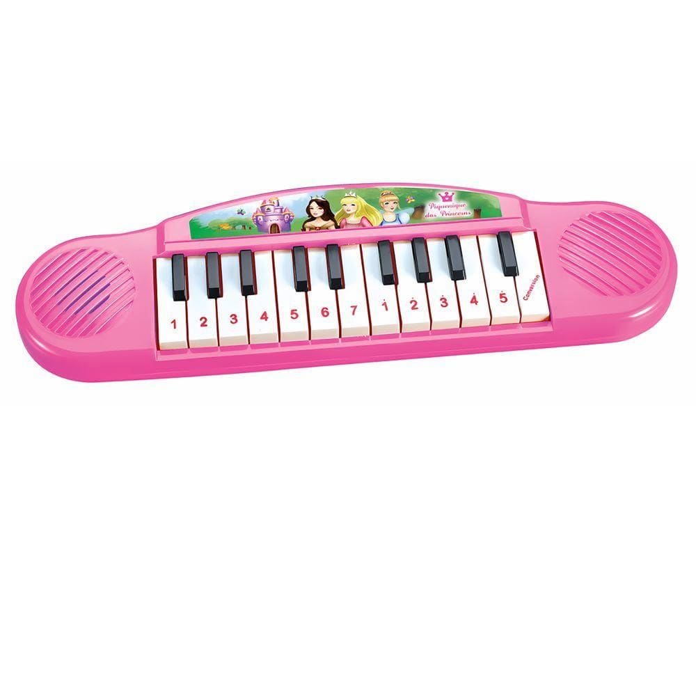 Meu Teclado Piquenique Da Princesa - Dm Toys