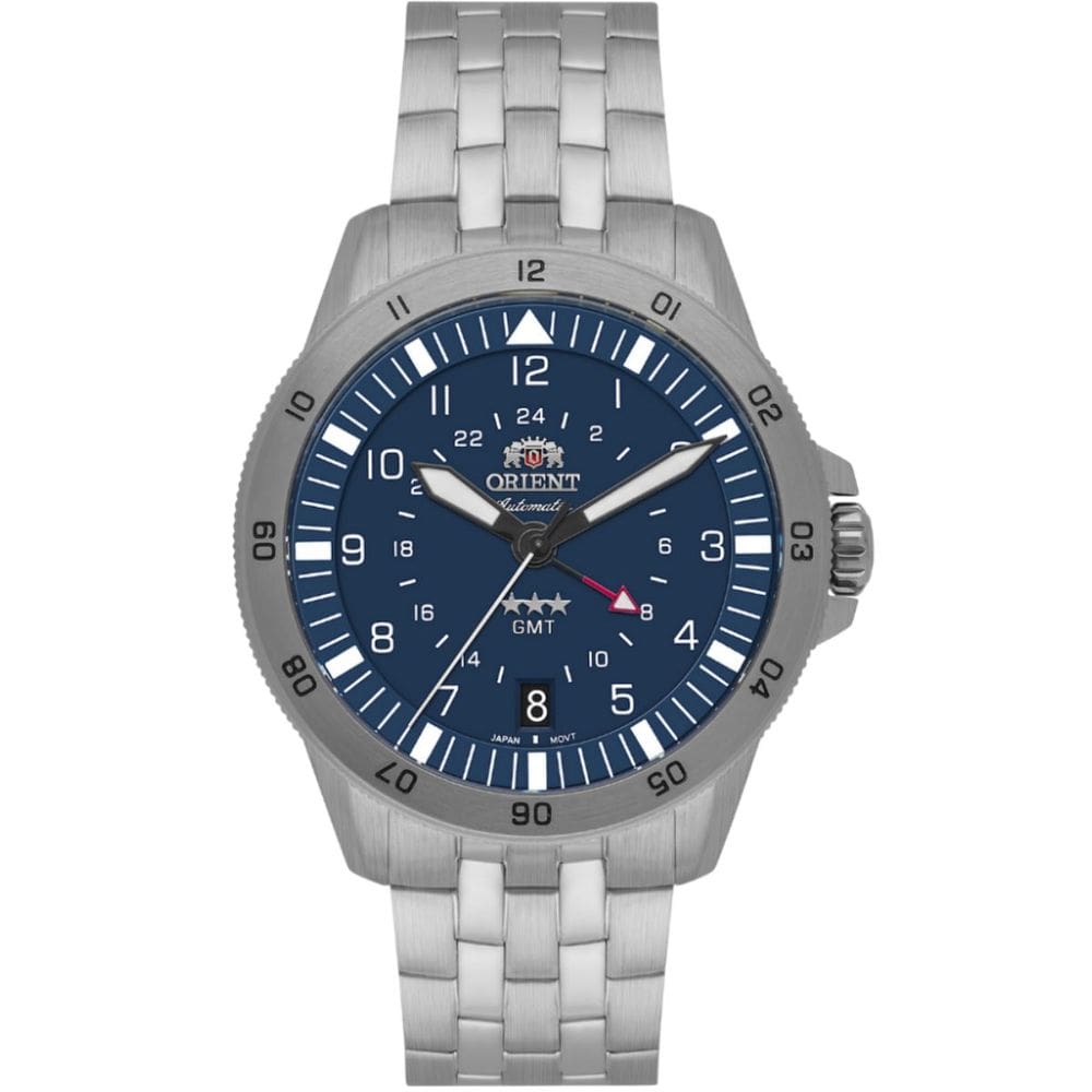 Relógio Orient Masculino Automatico Sport Air Gmt Nh3ss018 D2sx