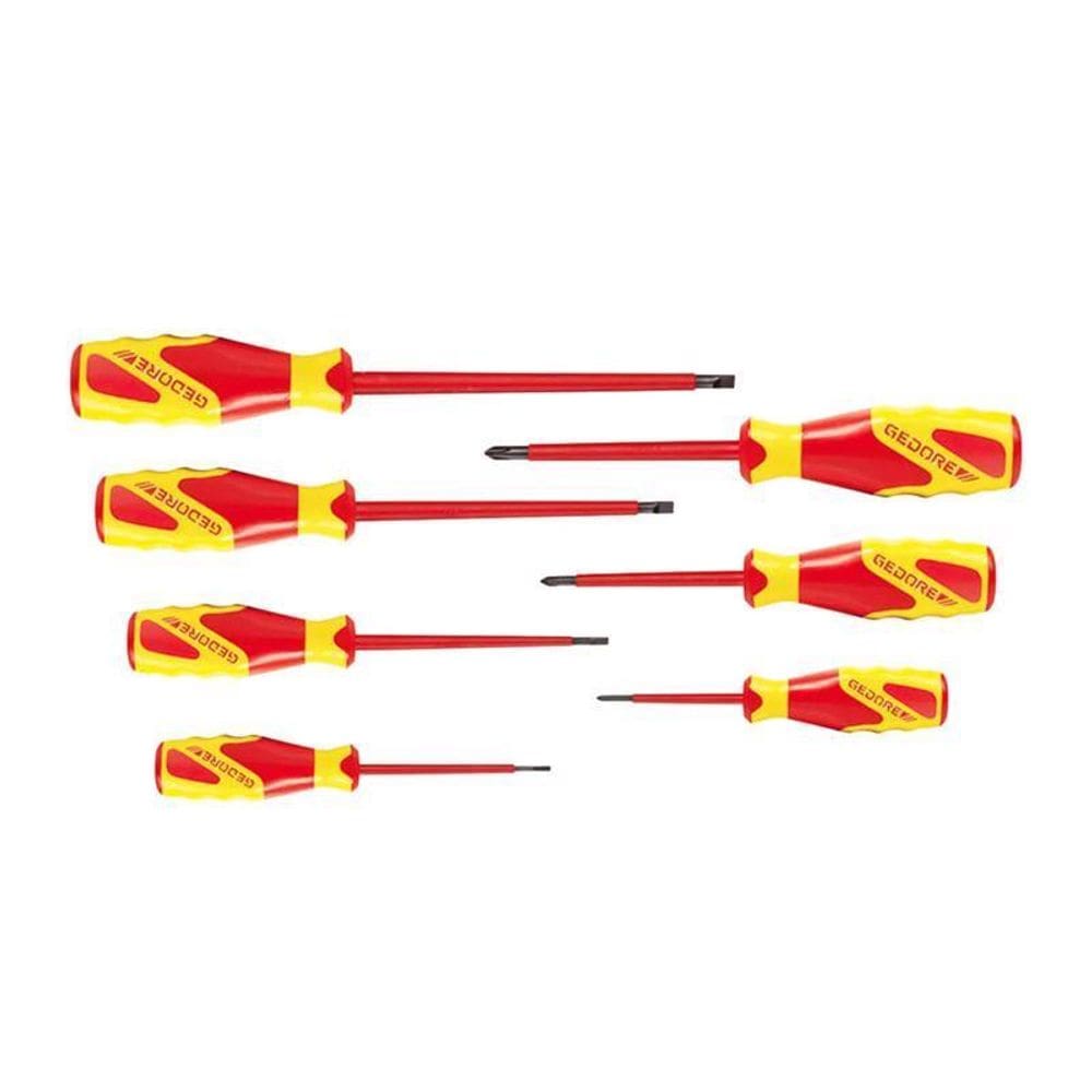 Jogo De Chaves Fenda/Phillips Isoladas Vde 7 Peças - Gedore