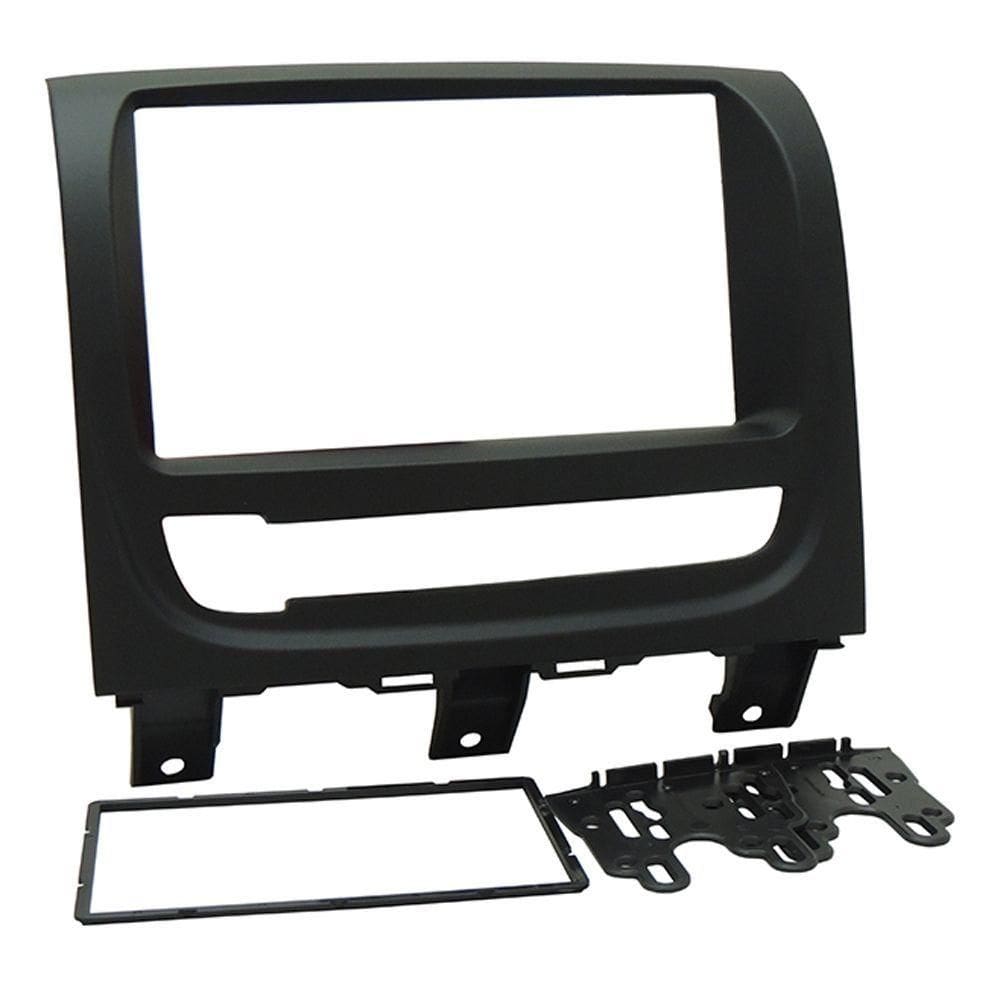 Moldura Fiamon 2 Din Fiat Strada-strada Adventure-palio Weekend-palio Weekend Adventure 2013 Preta