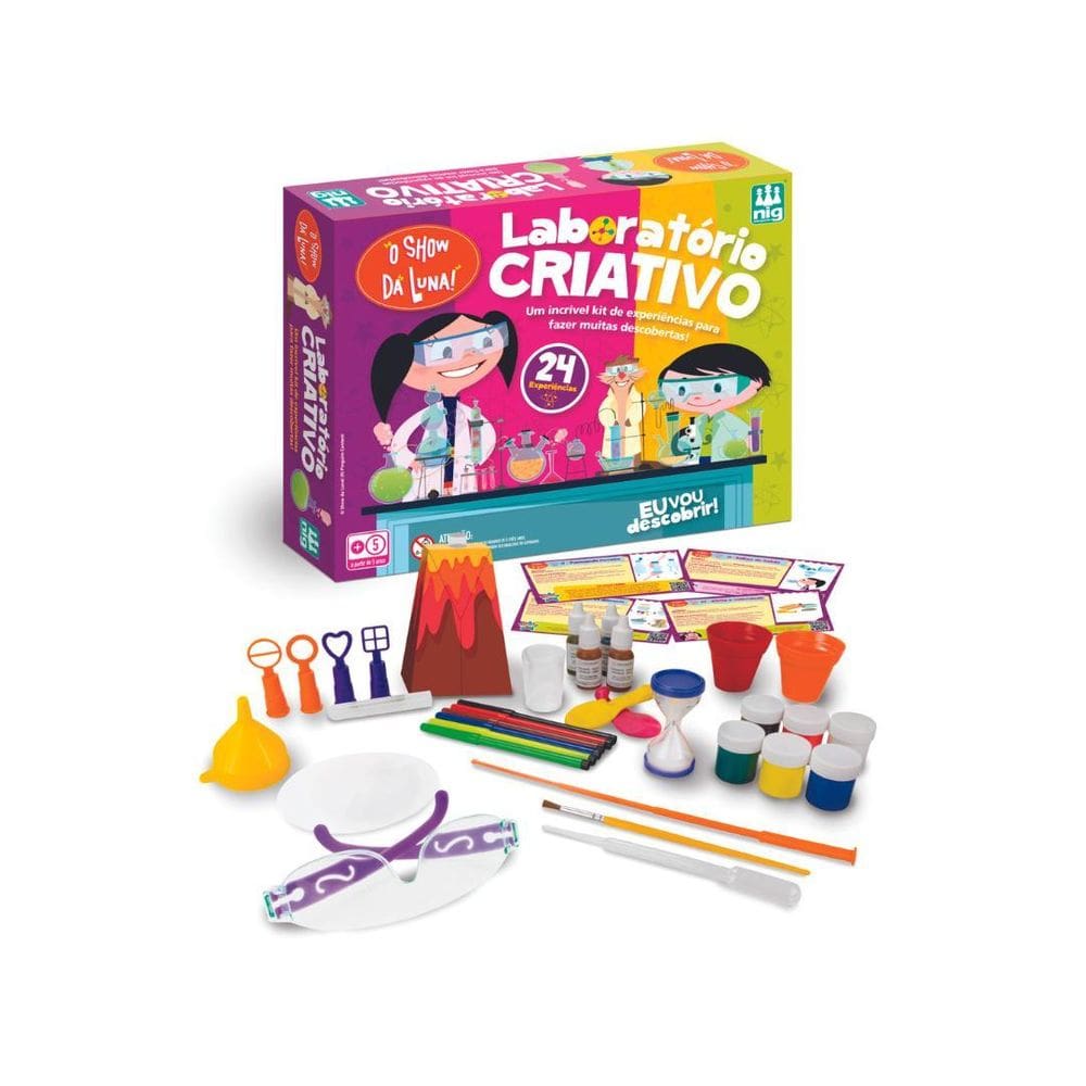 Laboratório Criativo Luna - 24 Experiências - Inmetro