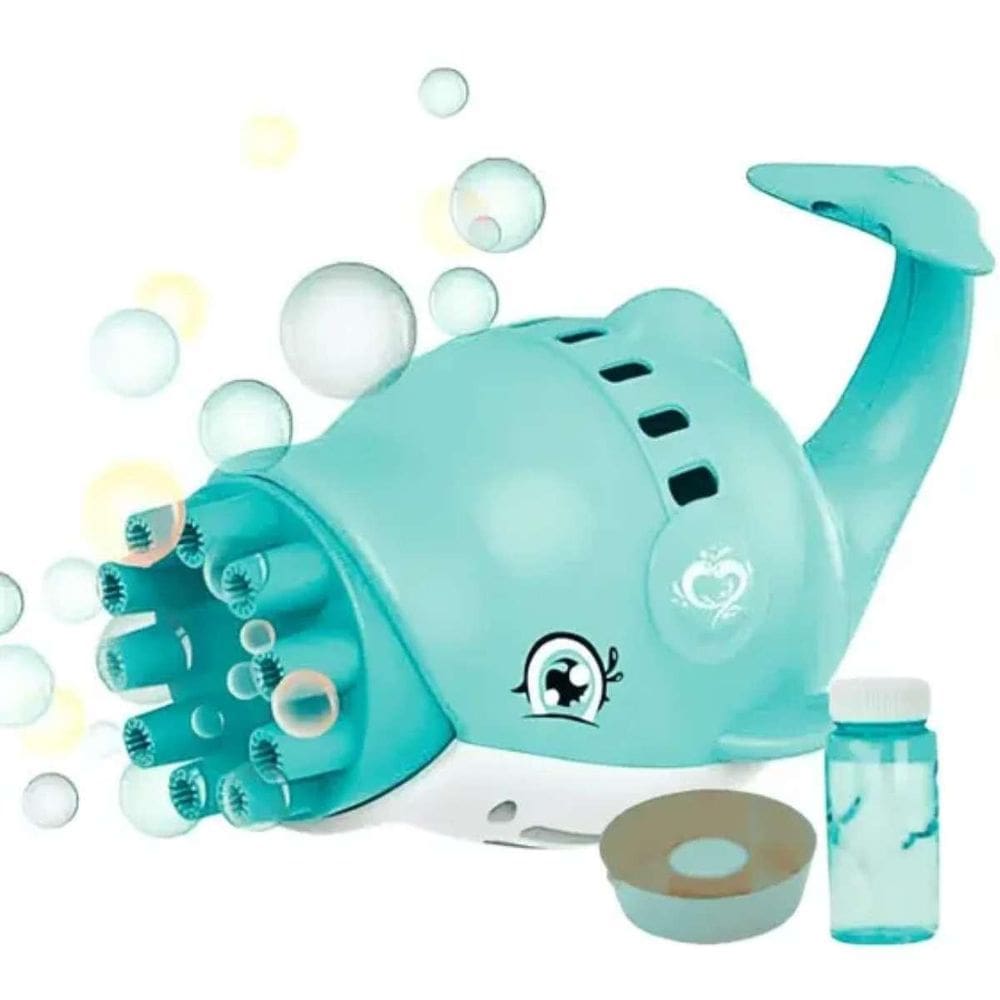Máquina De Bolhas Infantil Com Design De Golfinho