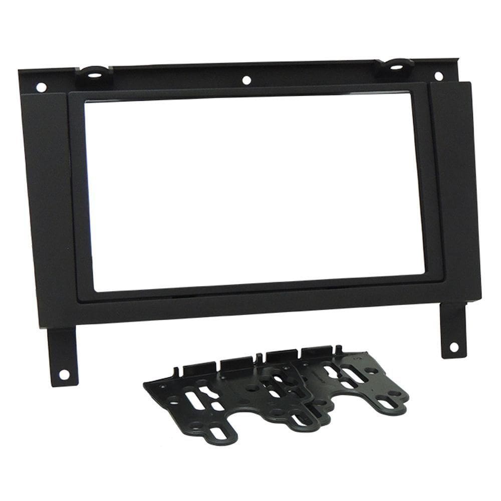 Moldura Fiamon 2 Din Compatível Com Novo Vw Gol G3-saveiro-parati Preta