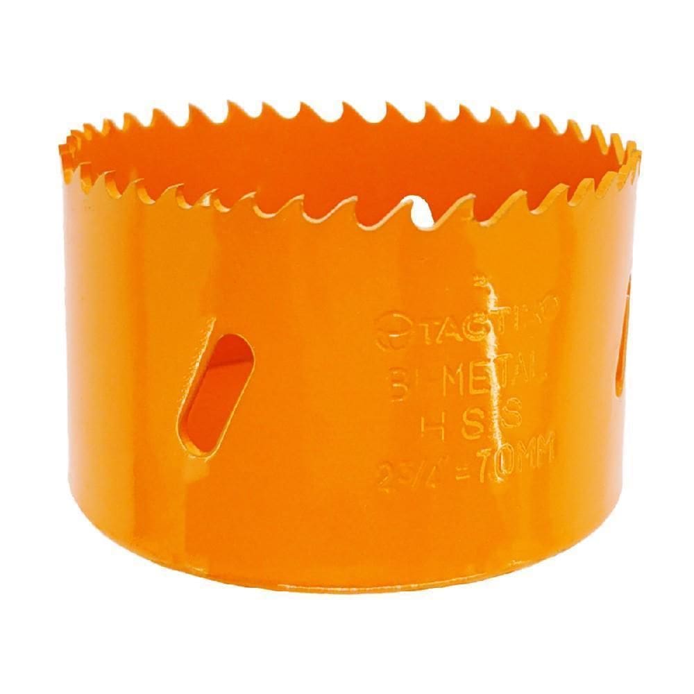 Serra Copo Bi-Metal Em Aço Rápido Hss 70Mm  440069  - Tactix