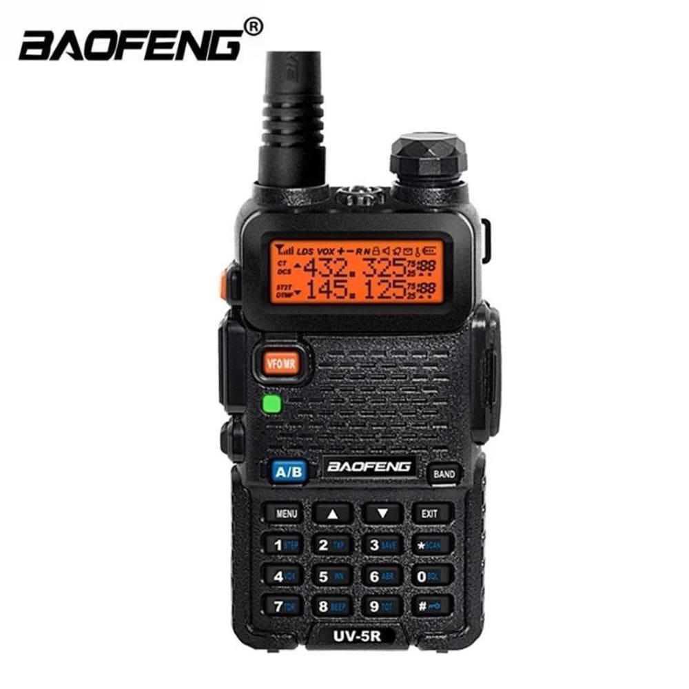 Rádio Comunicador Walkie Talkie Baofeng Bf Uv-5R Alcance