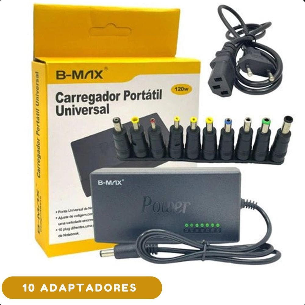 Fonte Carregador Universal 120W Bivolt Compacta
