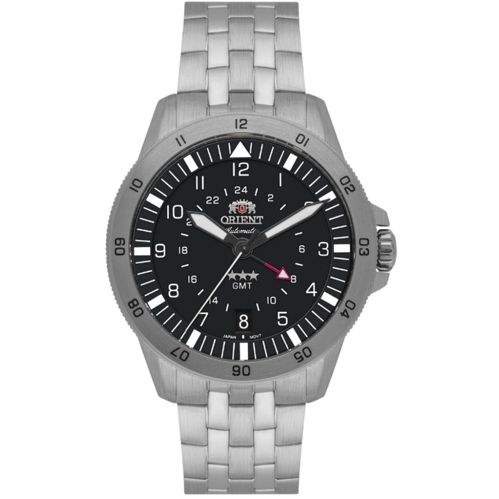Relógio Orient Masculino Automatico Sport Air Gmt Nh3ss018 P2sx