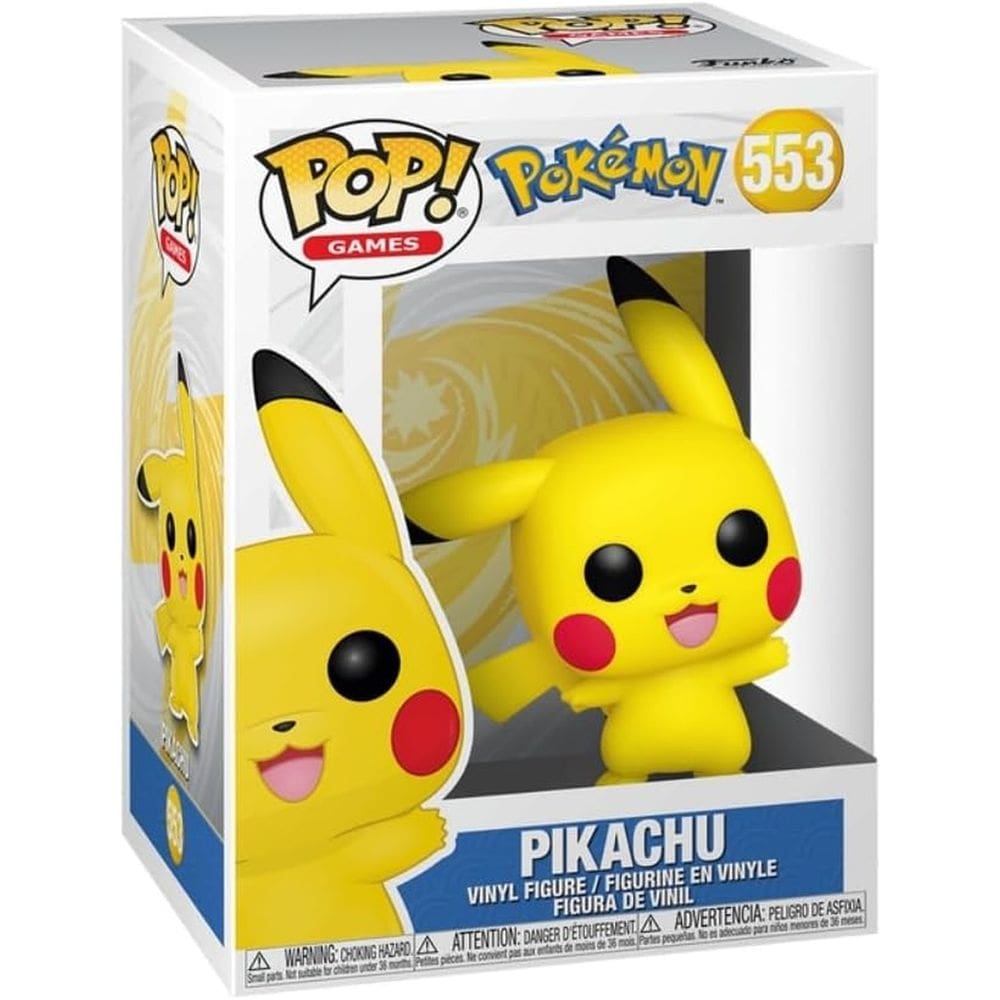 Boneco Funko Pop Pokémon Pikachu - Candide