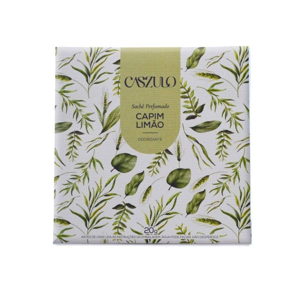 Sachê Perfumado Capim Limão 20G Caszulo