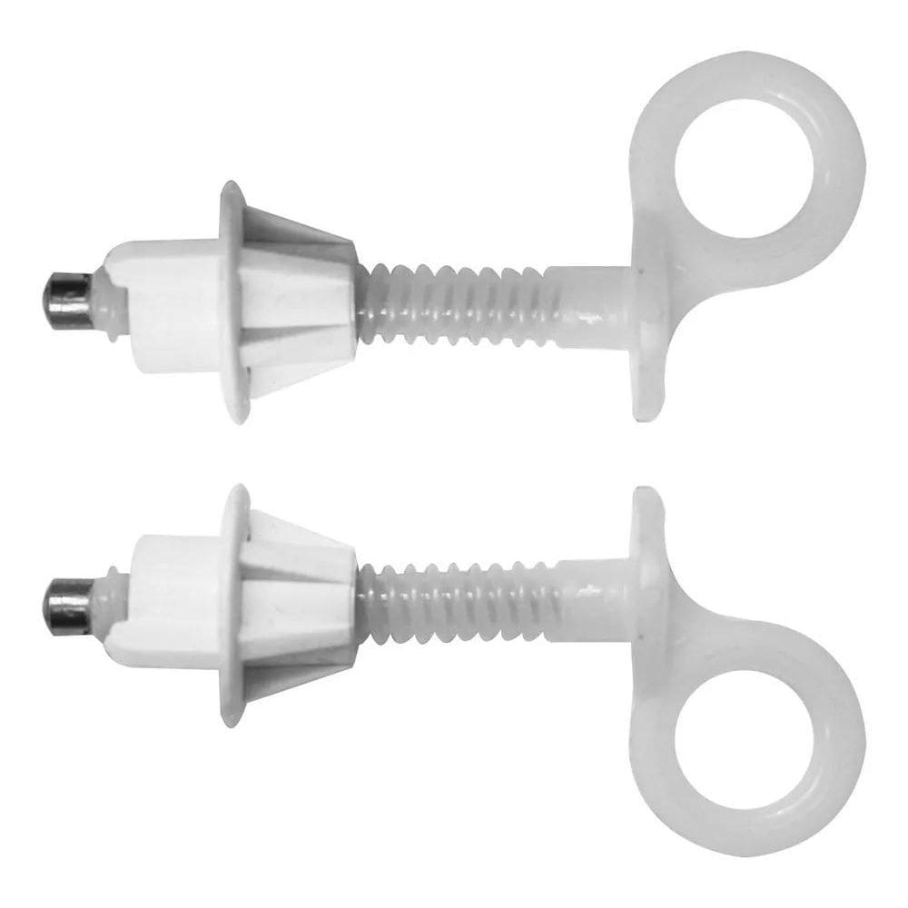 2X Par De Parafusos Com Reforço Metálico Para Assento Elevad