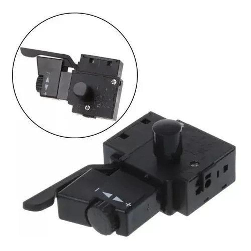 2X Gatilho Interruptor Furadeira Importada/Powner/Mondial