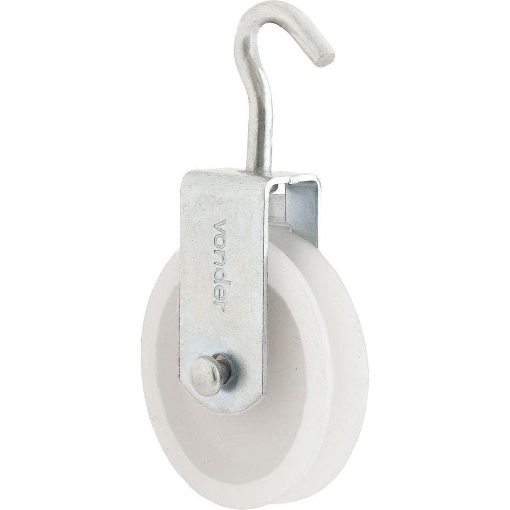 Roldana Plástica 6Cm Com Gancho 20Kg Vonder