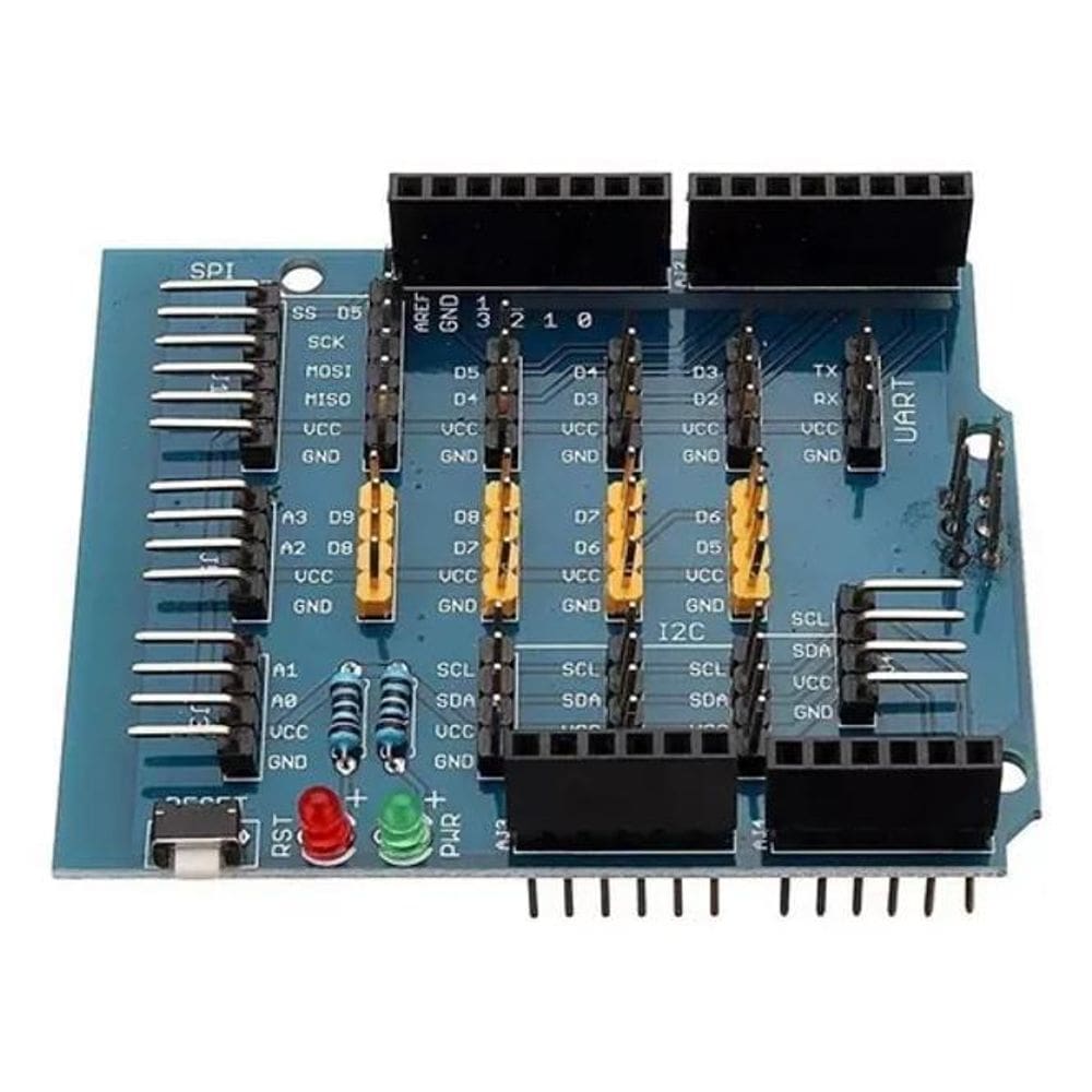 Shield Expansao V1.1 Para Arduino - Entradas E Saidas