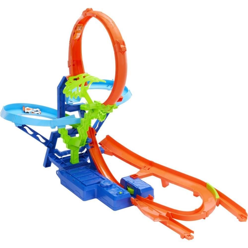 Hot Wheels Pista Action Mid-air Multi Choque - Mattel
