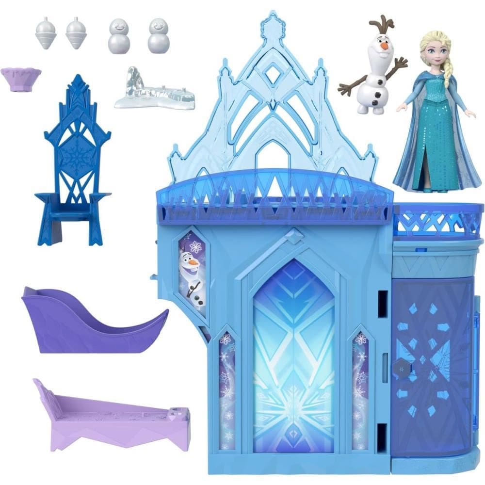 Boneca Disney Frozen Mini Palácio De Gelo - Mattel