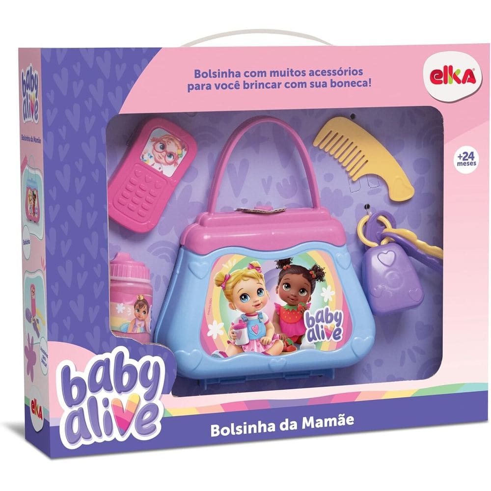 Bolsinha Da Mamãe Baby Alive Elka - 1319