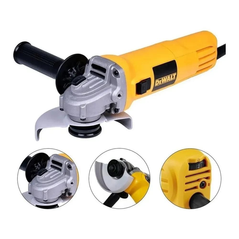 2X Esmerilhadeira Angular 115Mm Dewalt Modelo Dwe4118 Com Po