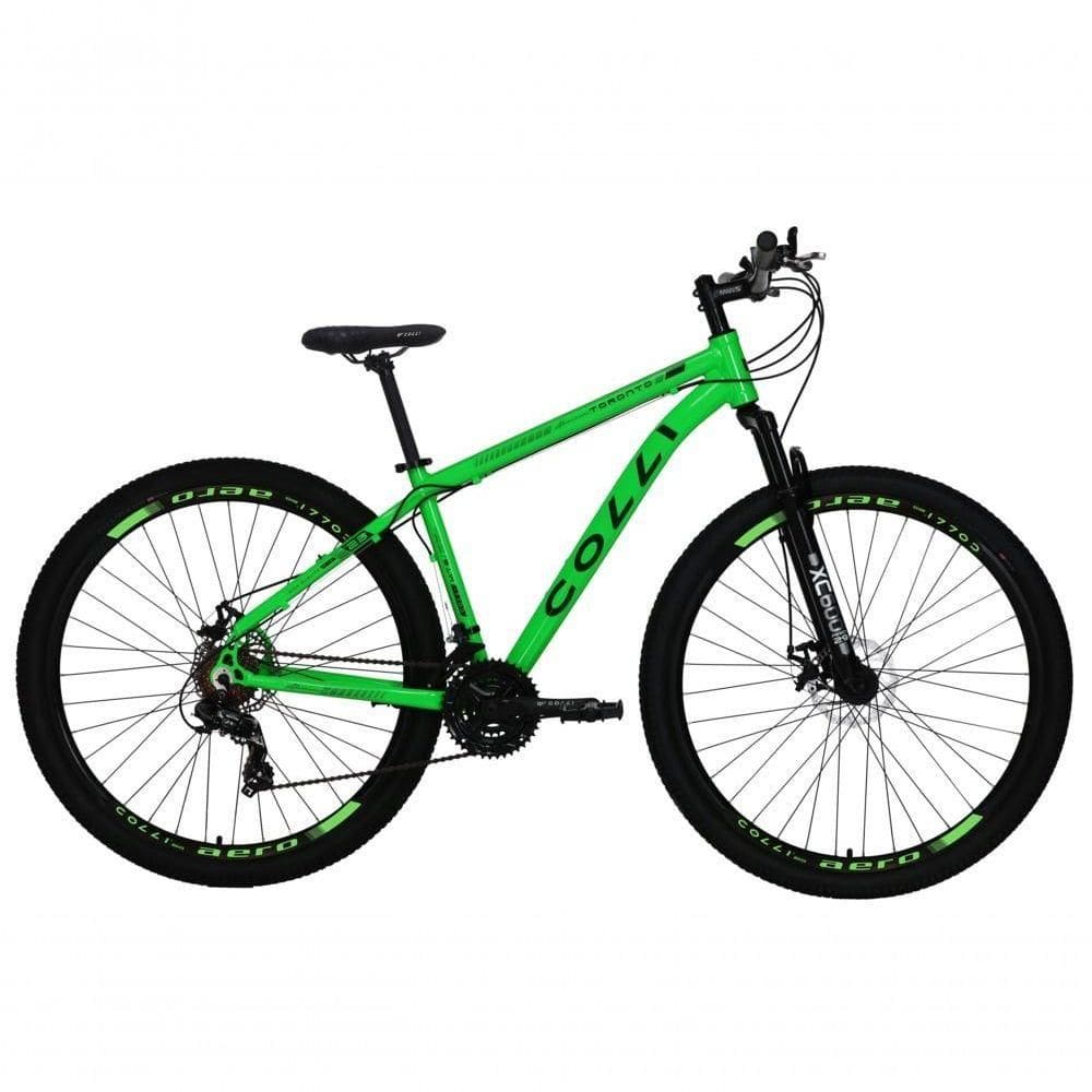 Bicicleta Colli Toronto Aluminio Aro 29 Disco-shimano 21v Verde