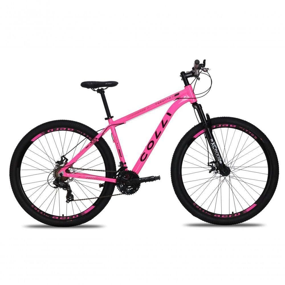Bicicleta Colli Toronto Aluminio Aro 29 Disco-shimano 21v Rosa