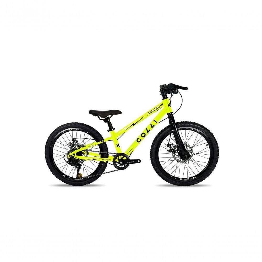 Bicicleta Colli Airon Aro 20 Freio A Disco Amarelo