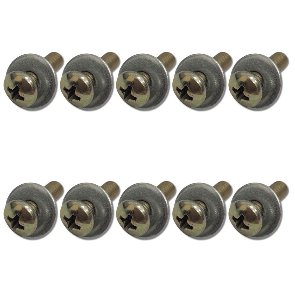 Kit 10 Parafuso De Fixação Canoa No Tambor M5 X 16 Dourado