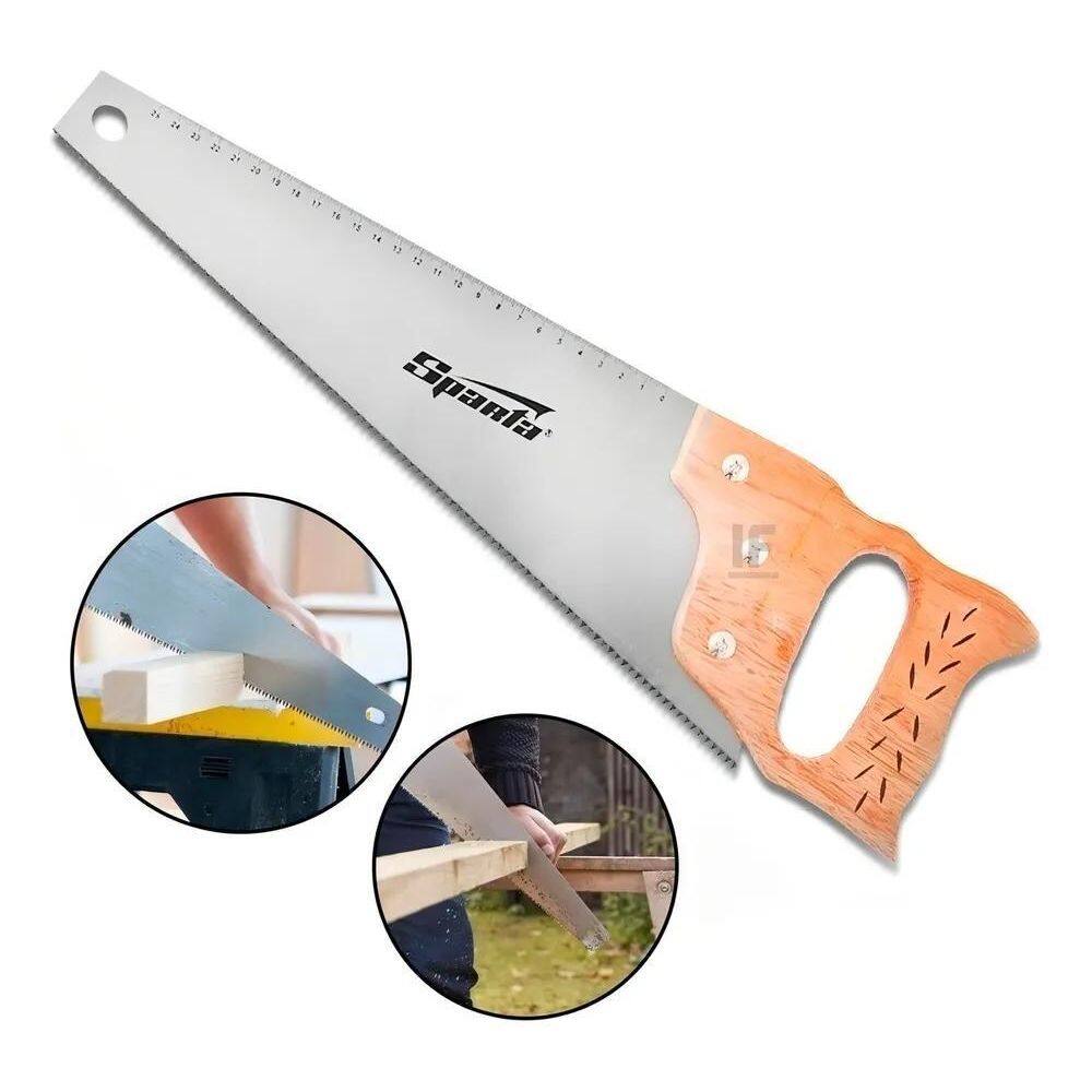 2X Serrote Para Madeira 16 400 Mm 7-8 Dpp Temperado Sparta