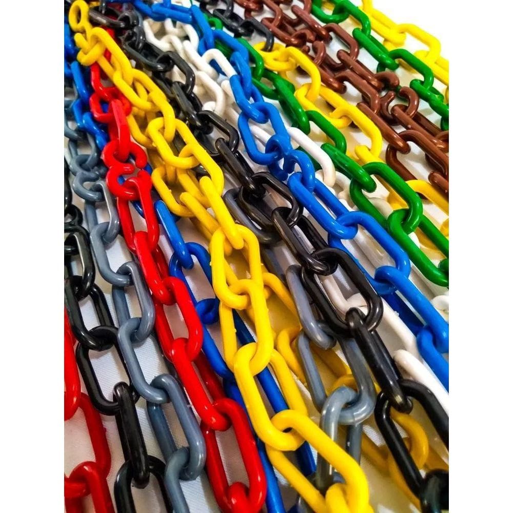 2X 10 Mt Corrente Plástica Isolamento Calha Chuva Elo Pequen