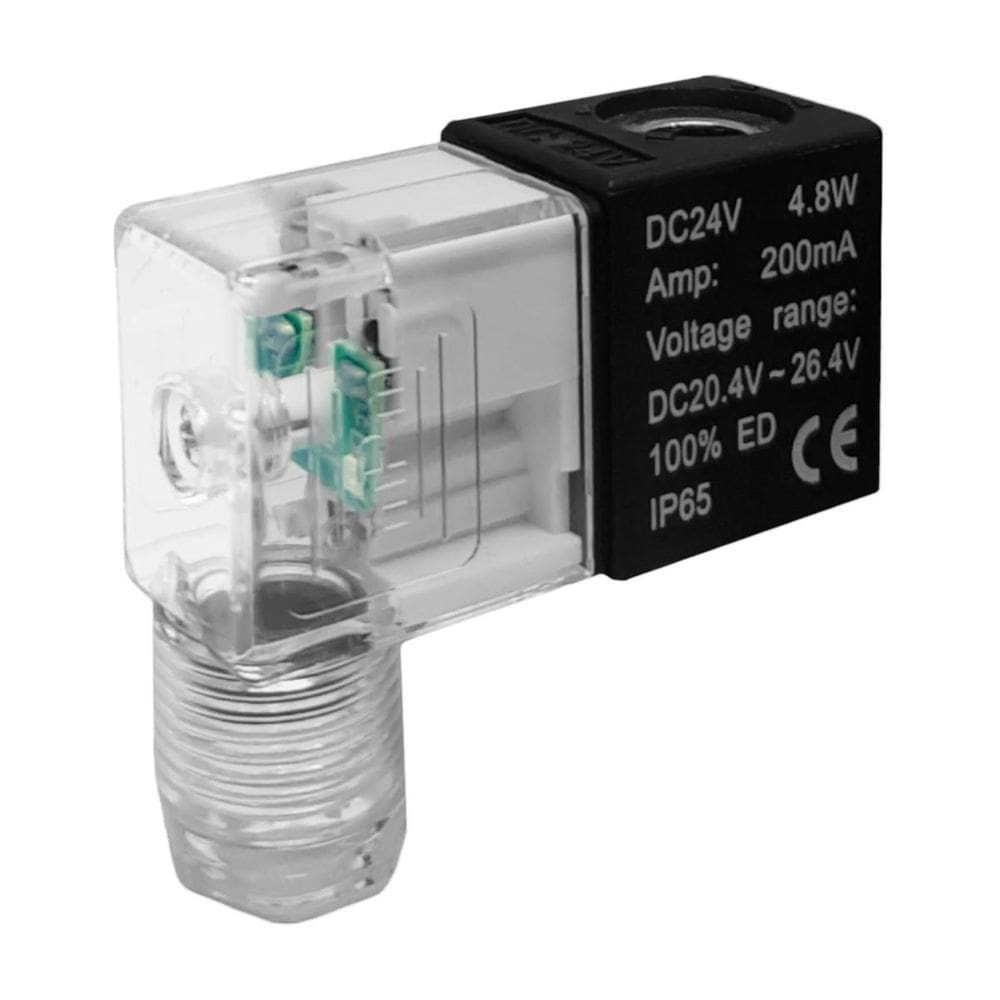 Bobina Para Valvula Pneumática 24 Vdc