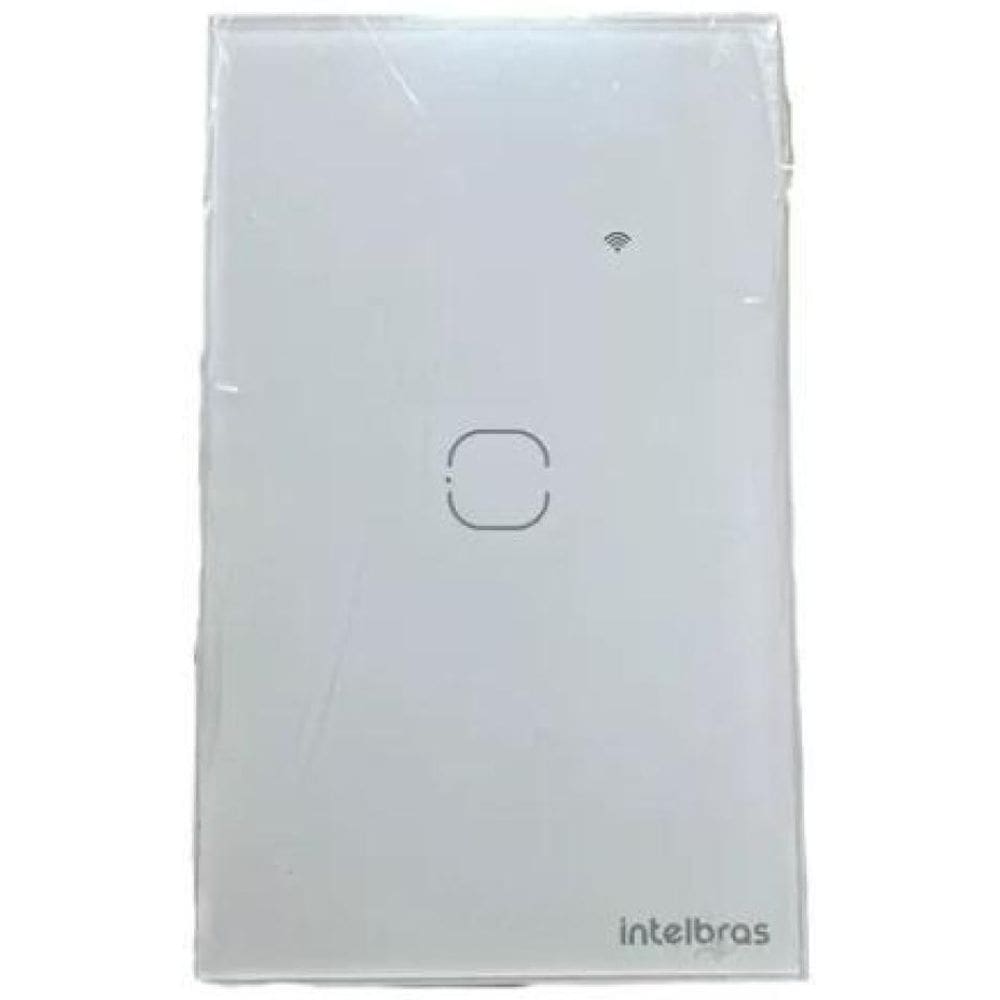 Painel Frontal Interruptor Smart Ews 1001 Intelbras Branco.