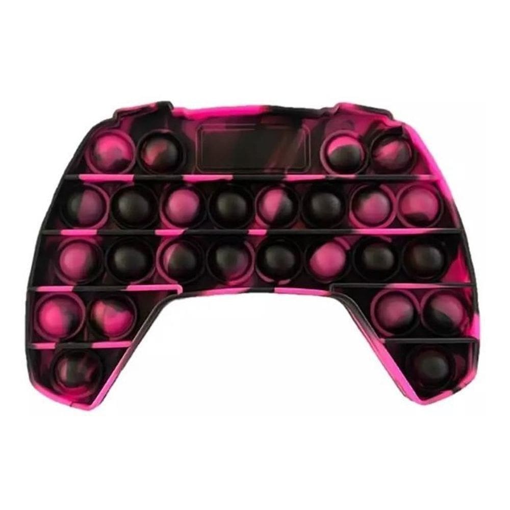 Pop It Fidget Toy Bublle Sensorial Joystick Rosa Choque