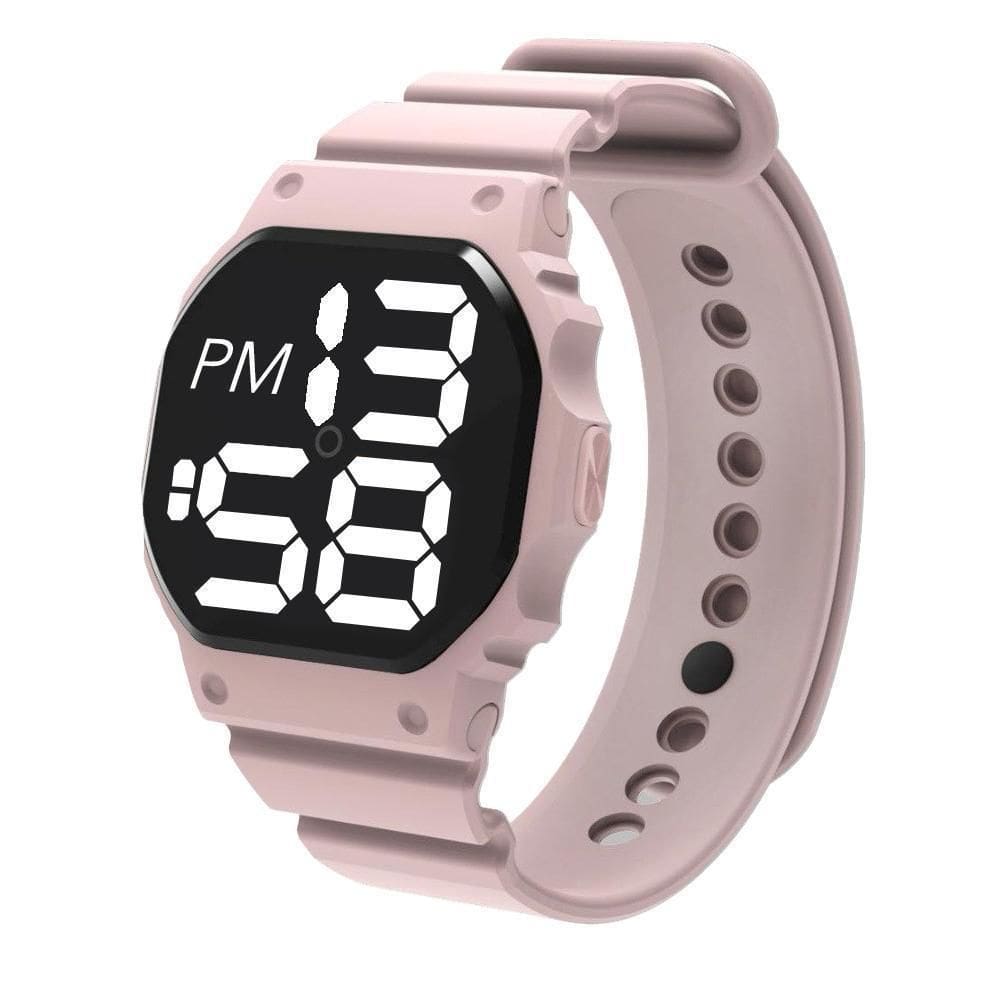 Relógio Digital Esporte Bracelete Led Adulto Infantil Barato