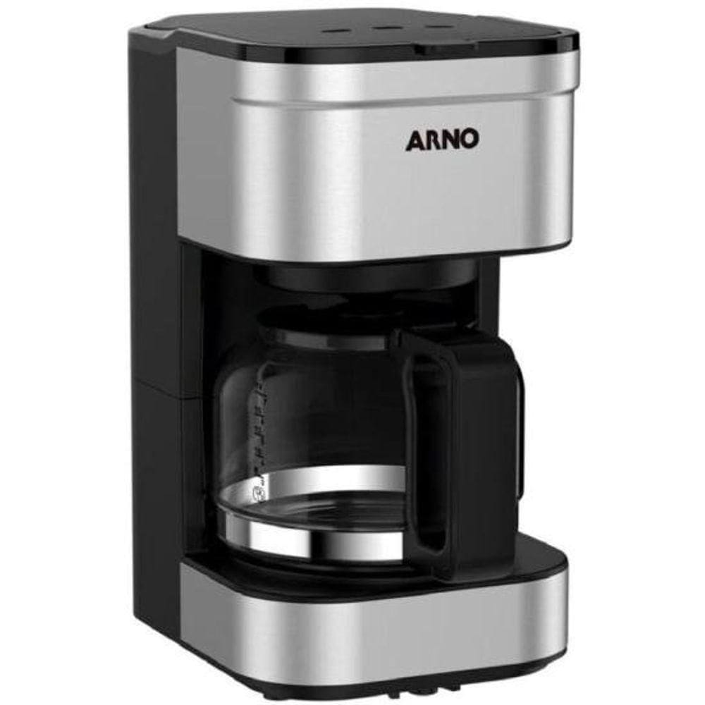 Cafeteira Elétrica Arno Preferita Inox 750ml Jarra De Vidro 110V