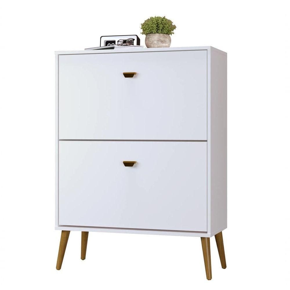 Sapateira Mudy Branco - Moveisaqui