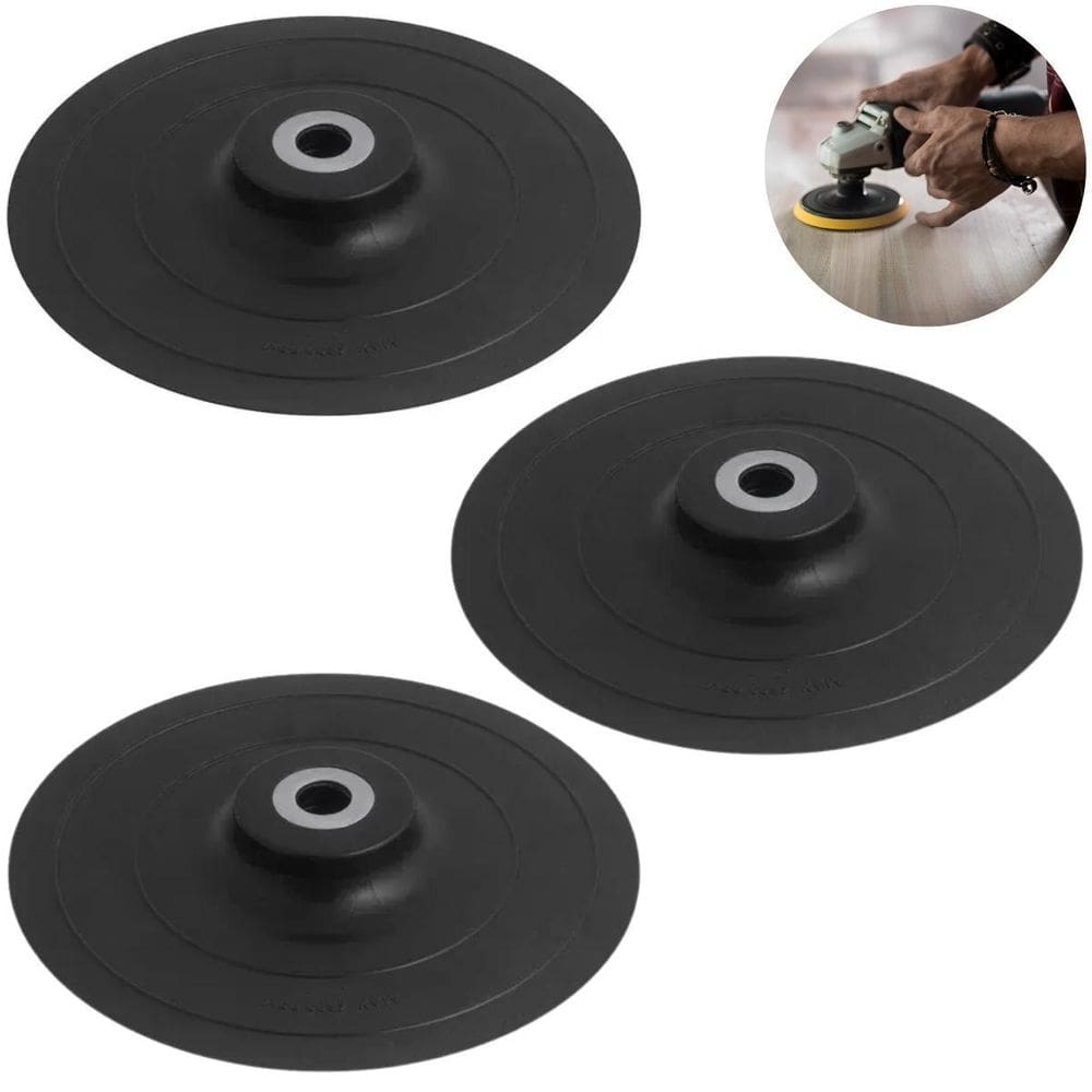 Suporte De Borracha Para Disco De Lixa Boina 115Mm 03 Un