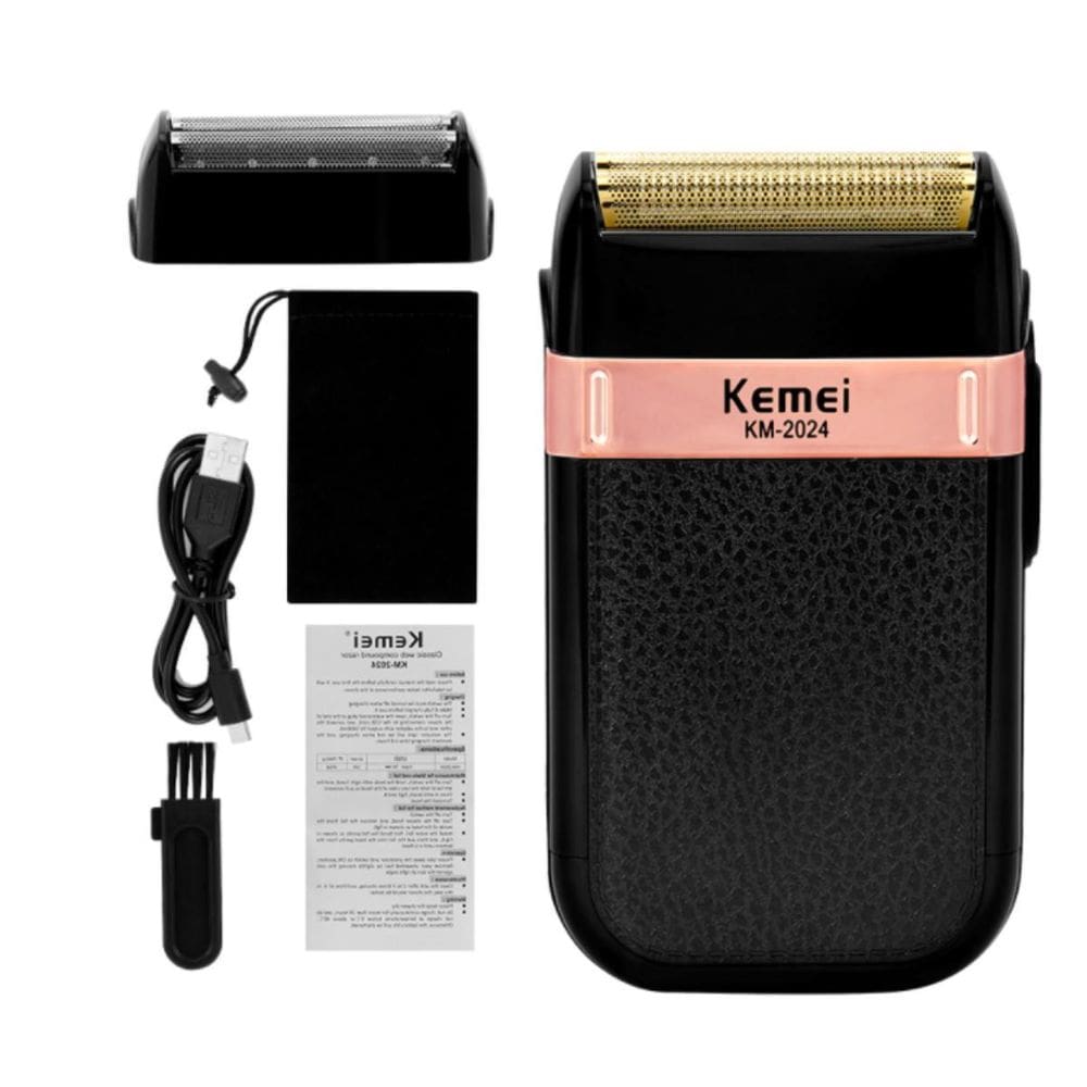 Máquina De Barbear Shaver Kemei Km2024 -  E Compacta