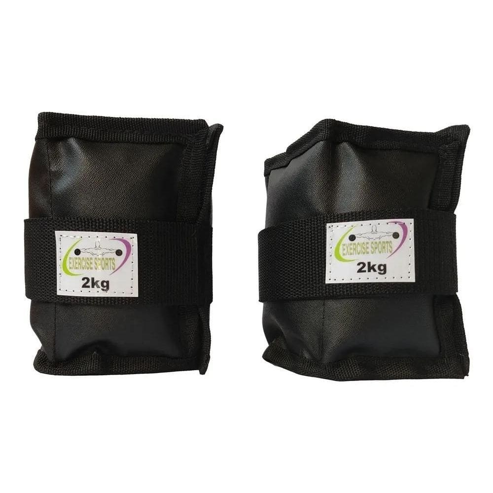 Musculação Caneleira De Peso 2 Kg Reforçada  Par