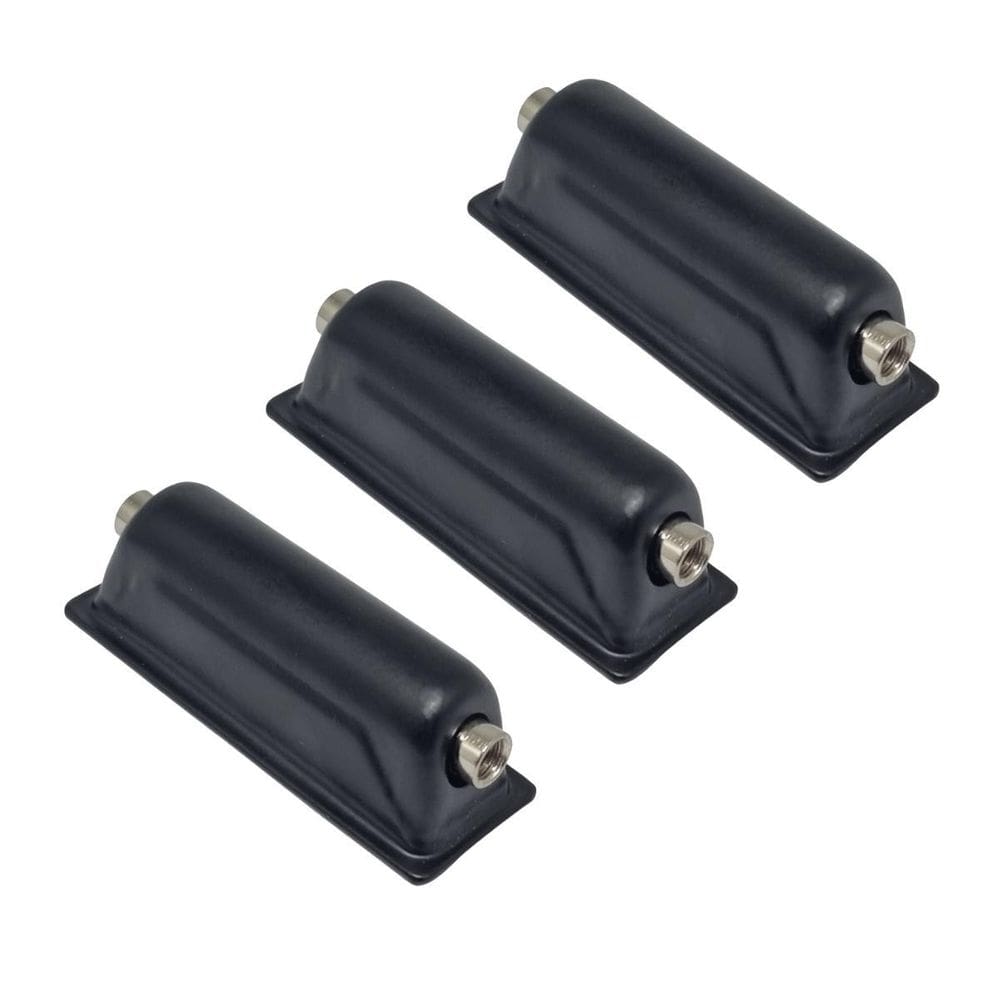 Kit 3 Canoas Caixa Bateria Preta 2 Afinações Metal 18.3