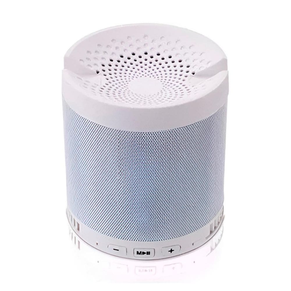Caixa De Som Bluetooth Q3 Portátil Mp3 Fm/Am Branco