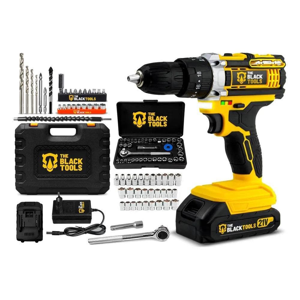 2X Parafusadeira E Furadeira De Impacto Tb-21Pw 21V 3/8 The