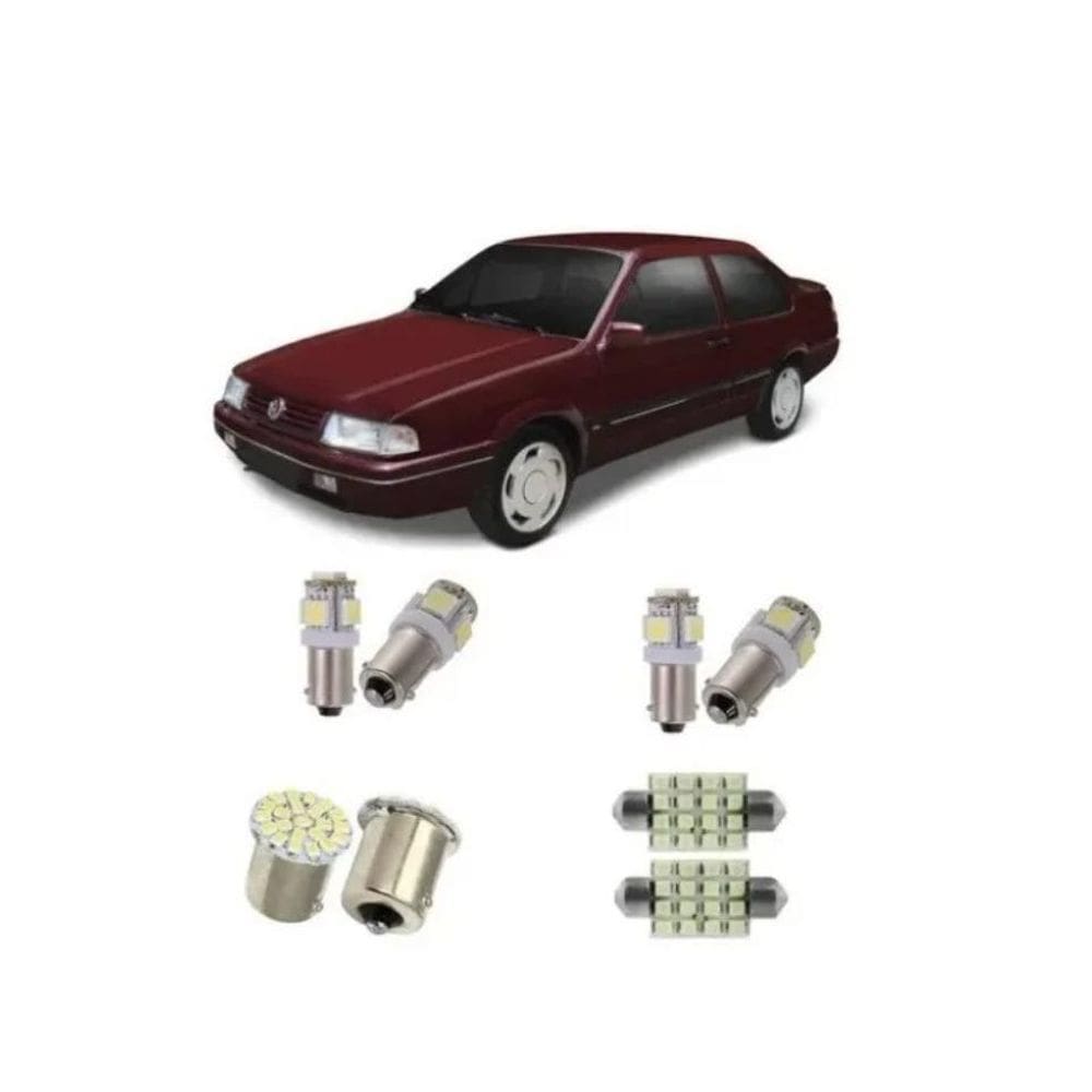 Kit Lâmpadas LED Completo Santana 82-97 LUE LION