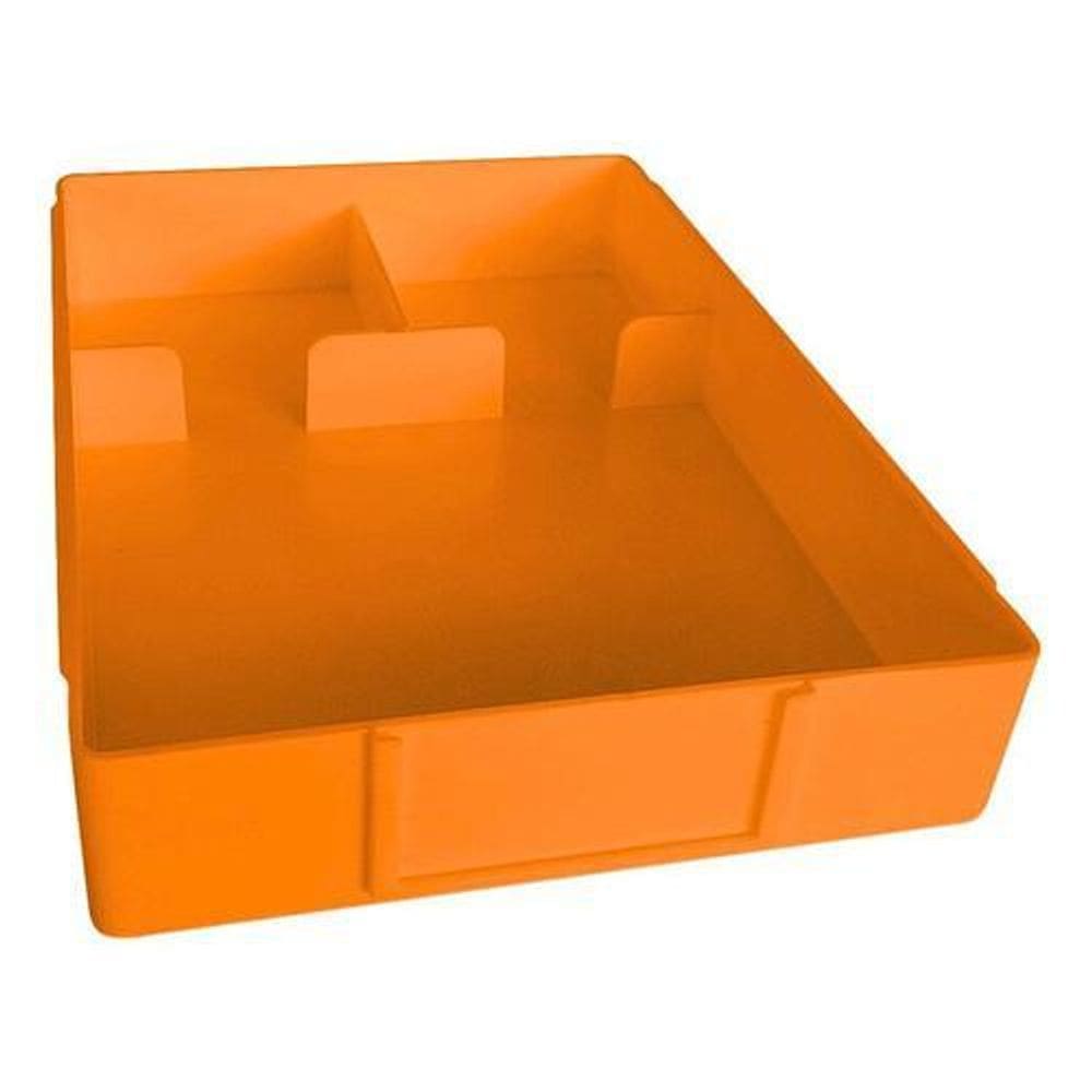 Kit 2 Caixas Organizadoras De Óculos Para Ótica - Laranja