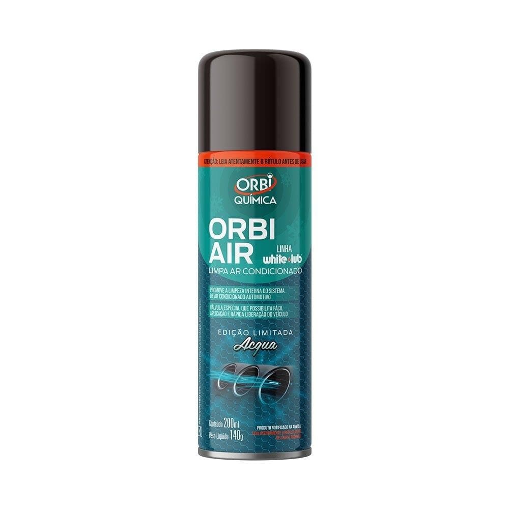 Limpa Ar Condicionado Orbi-Air Automotivo Spray Acqua 200ml/140g